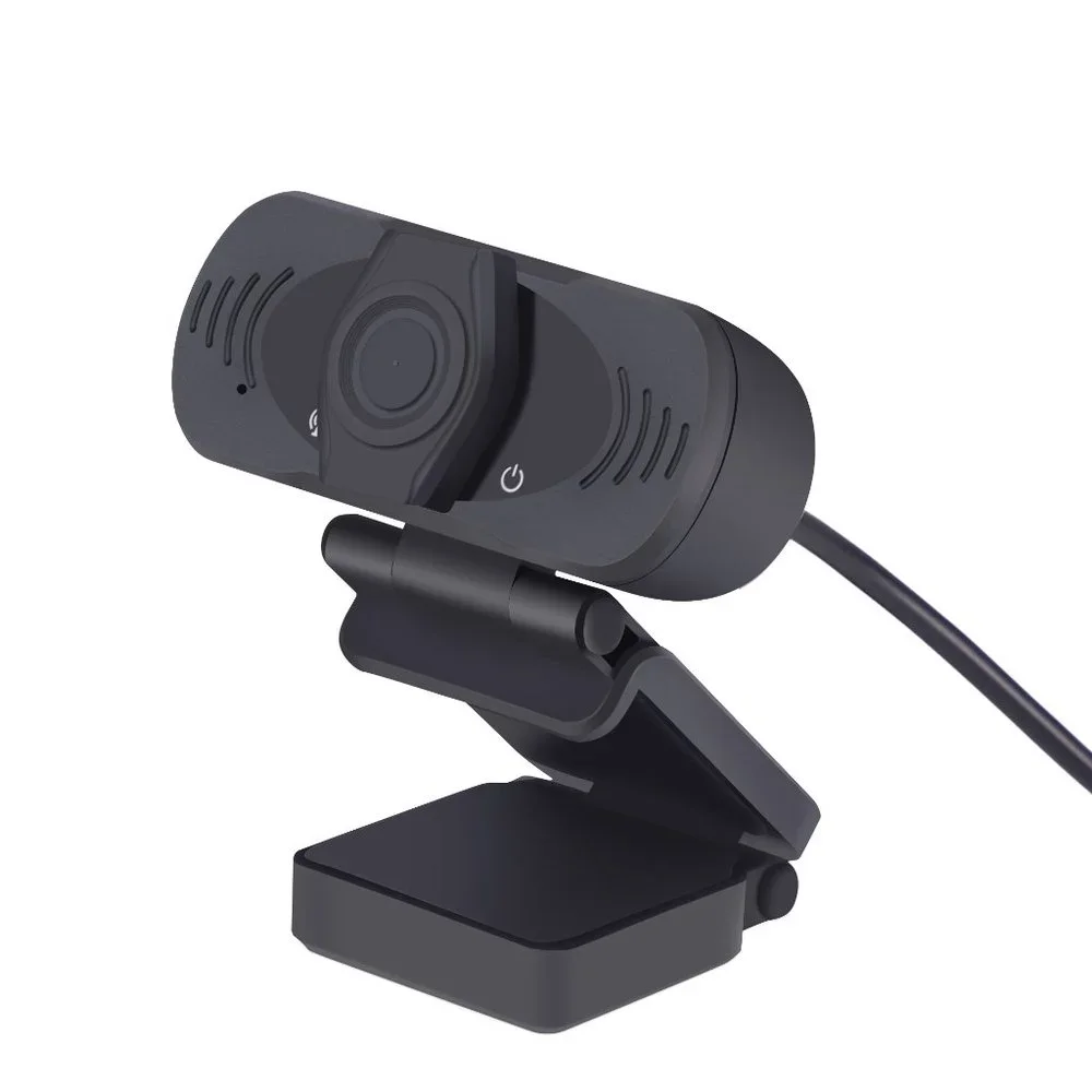 Full HD Webcam 1080P Clip-On USB with Microphone Privacy Filter & Tripod